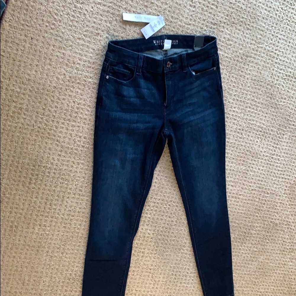Denim Dark Wash Skinny Jeans